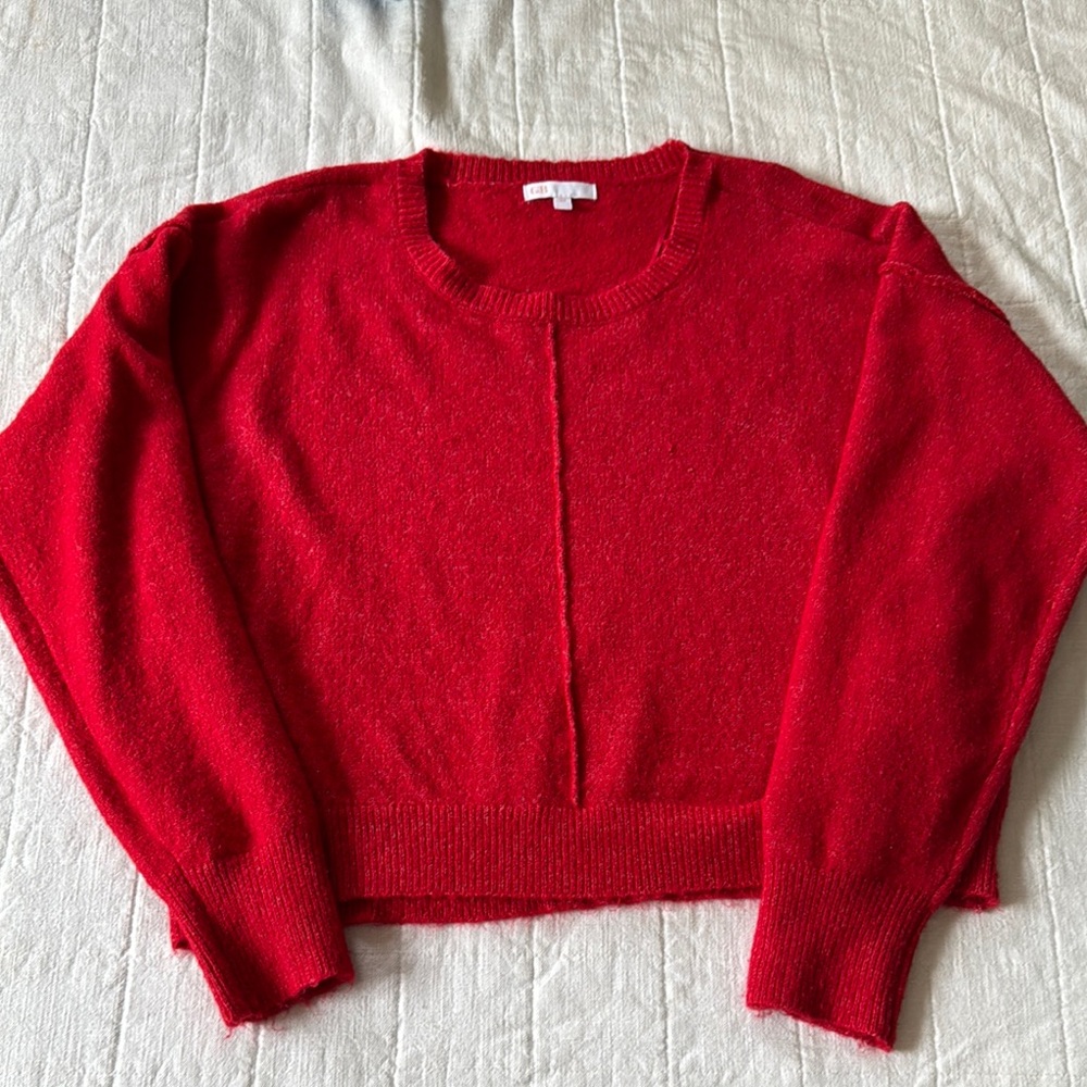 Cozy Red Women's Sweater